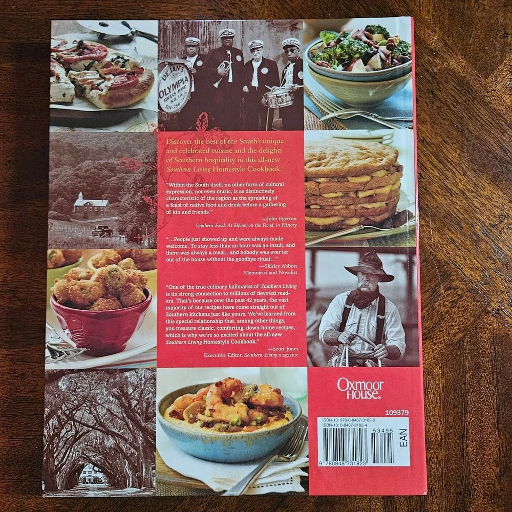 Southern Living Homestyle Cookbook Hardcover‎ 400+ Recipes Oxmoor House 2011